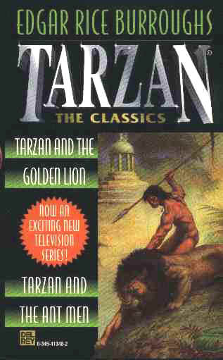 Tarzan and the Golden Lion cover